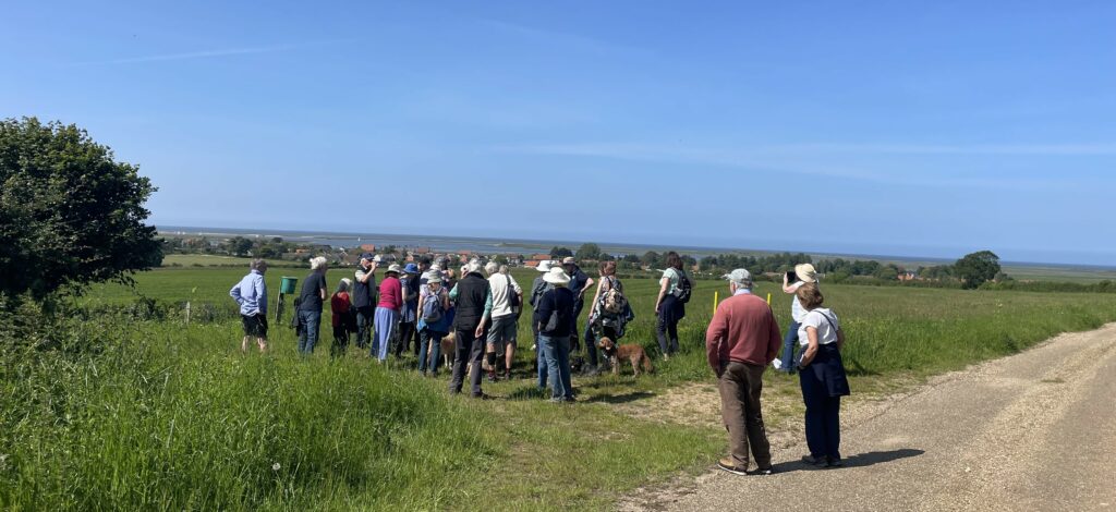 Guided walk at Deepdale Farm