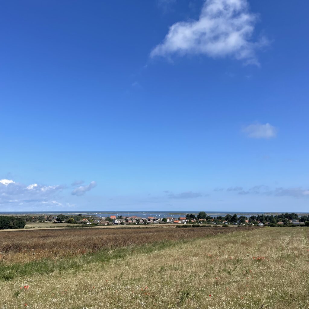 Join our team to enjoy views from Deepdale Farm over Brancaster Staithe harbour
